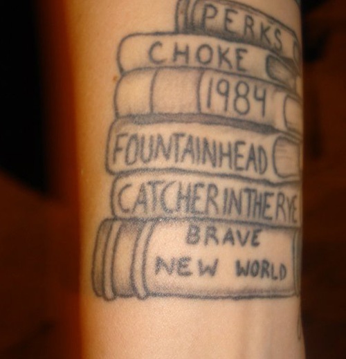 written tattoos. 1984 were both written as