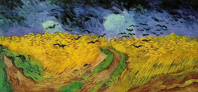 Crows over wheatfield, or, A shot in the stomach