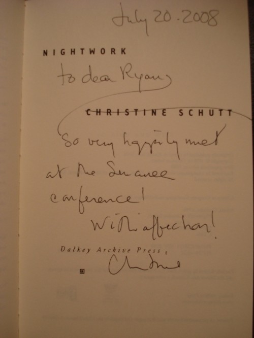 Signature Christine