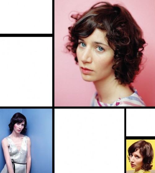 Miranda July arranged as Mondrian