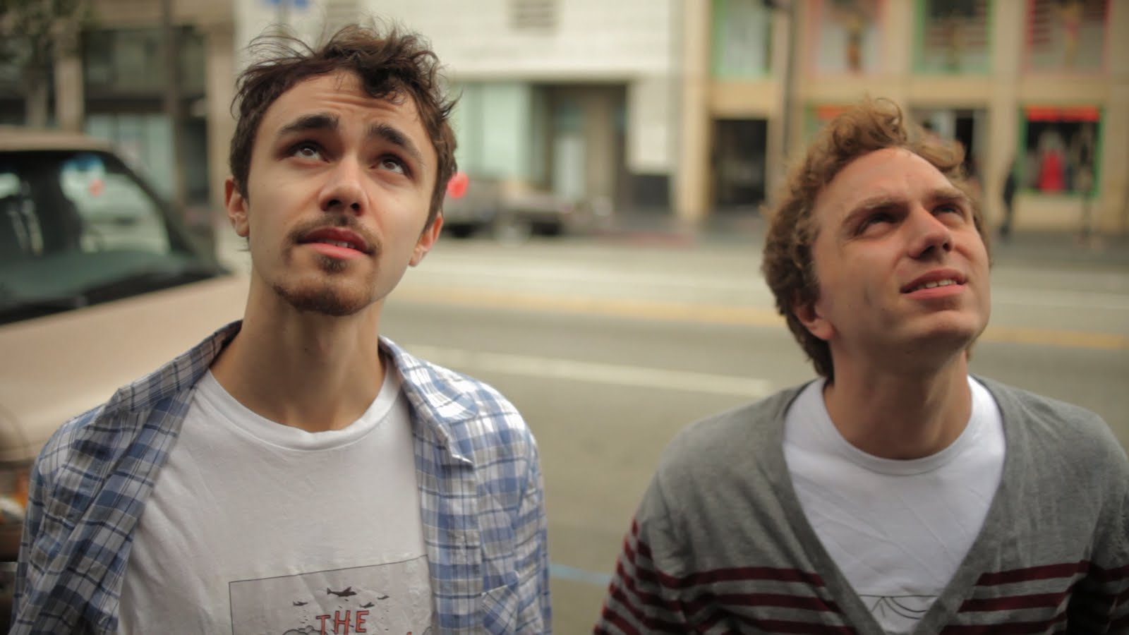 Jordan Castro and Noah Cicero in "Shoplifting from American Apparel" (2012).