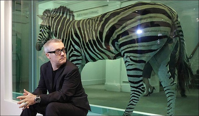 hirst-zebra