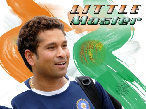 sachin little master