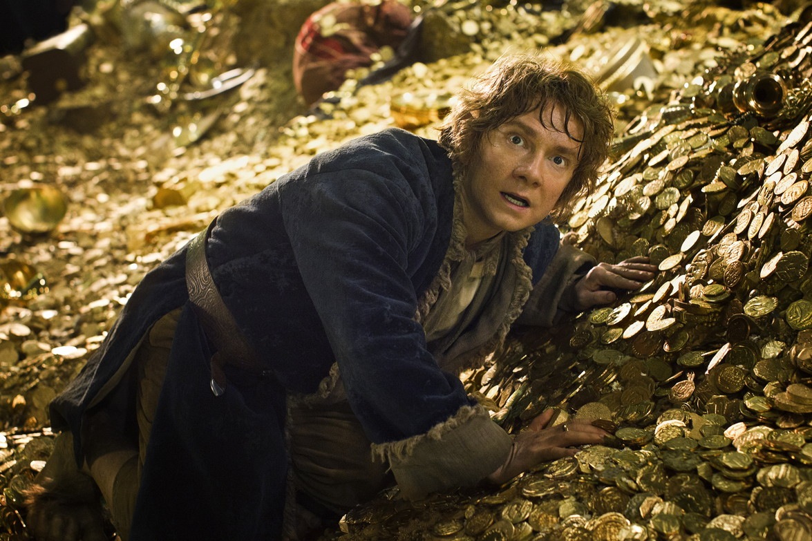 Bilbo and the gold