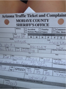Good luck speeding ticket
