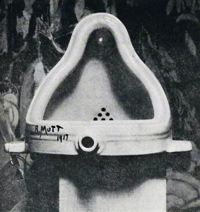 Marcel Duchamp, "Fountain" (1917)